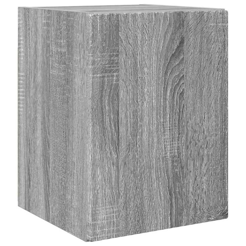 Meuble tv mural 30 x 31 x 40 cm gris sonoma bois d'ingénierie