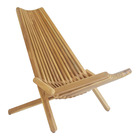 Chaise pliante en bois de teck calero