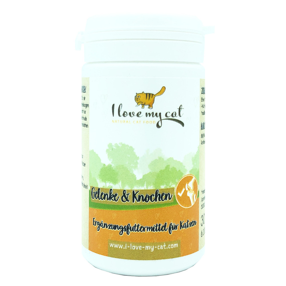 Articulations et os pour chats - 30 gélules