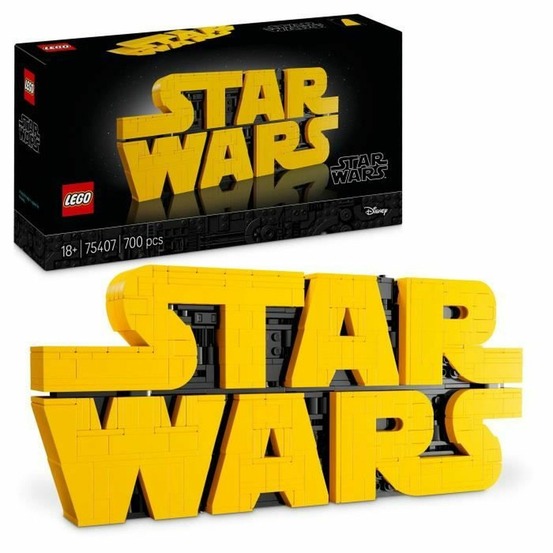 Lego star wars logo de star wars en briques pour adulte