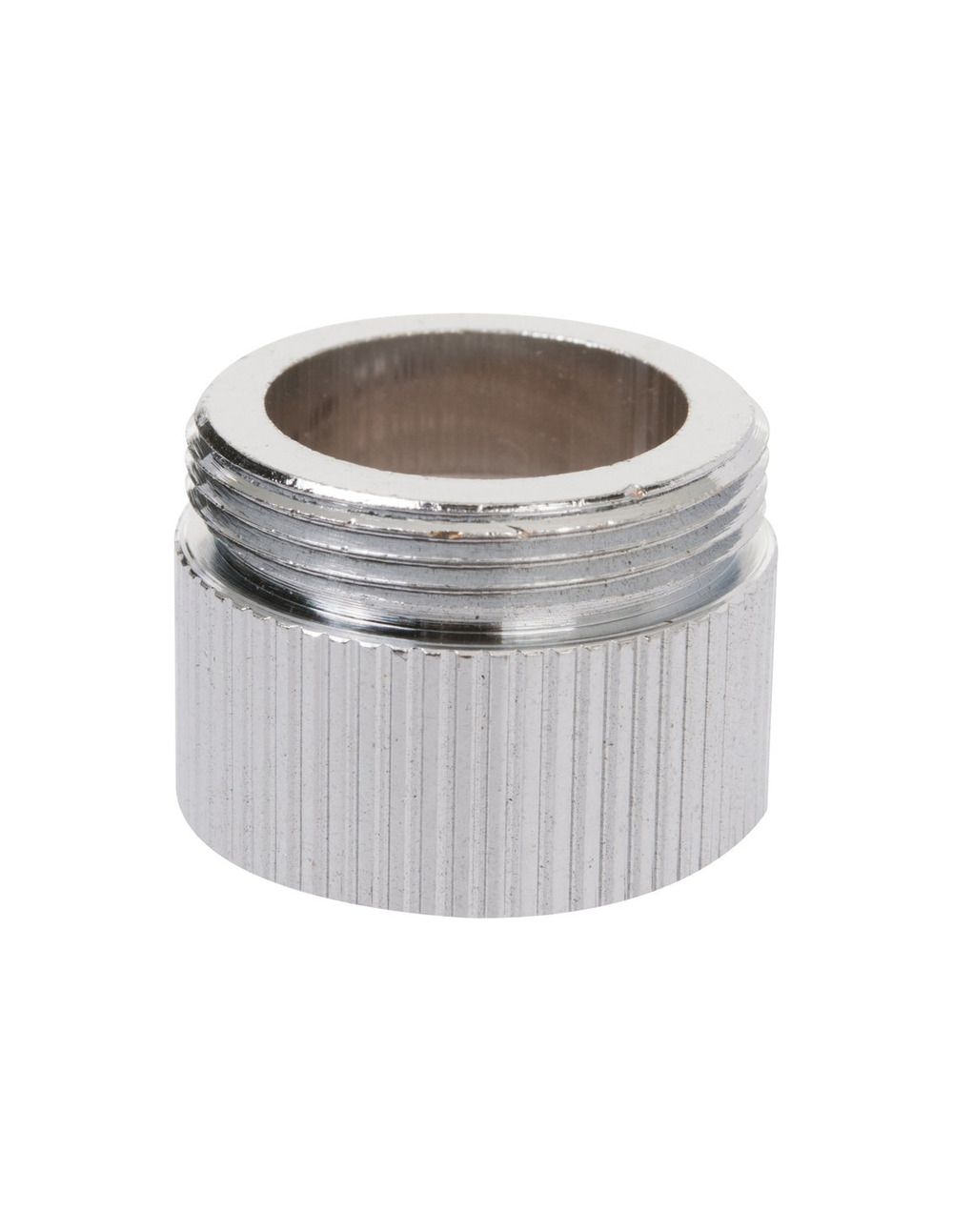 Raccord chrome mf m22/100 x f