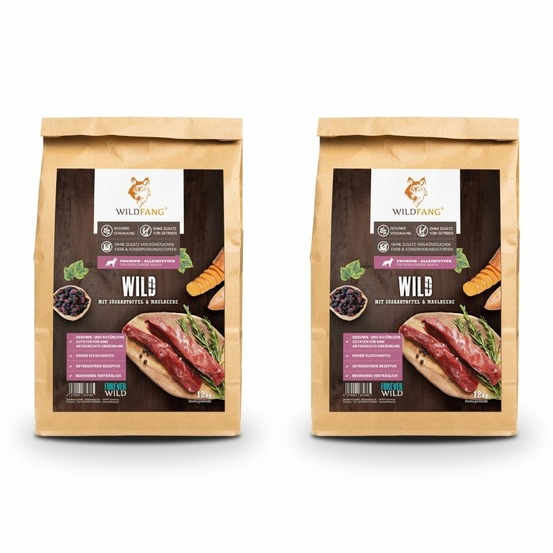 Wildfang - aliment sec pour adultes au gibier - sans céréales