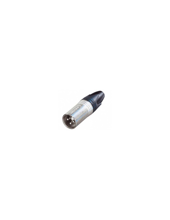 Neutrik - connecteur xlr, 3 points mâle, argenté, nickel
