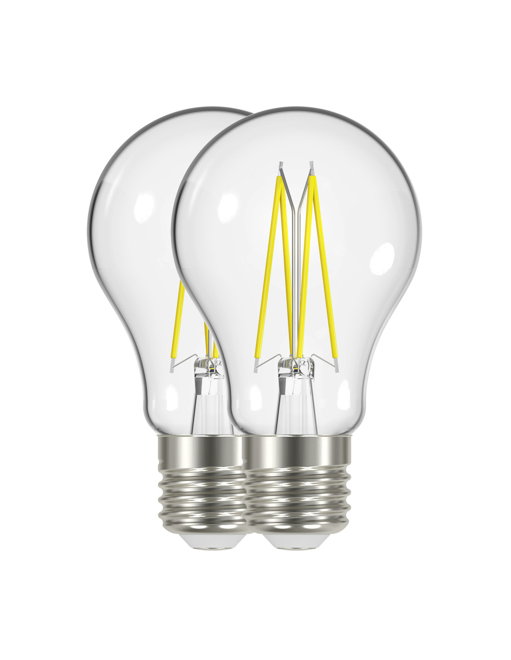 Ampoule classic poire filament led e27 4w ww lot de 2 - prolight