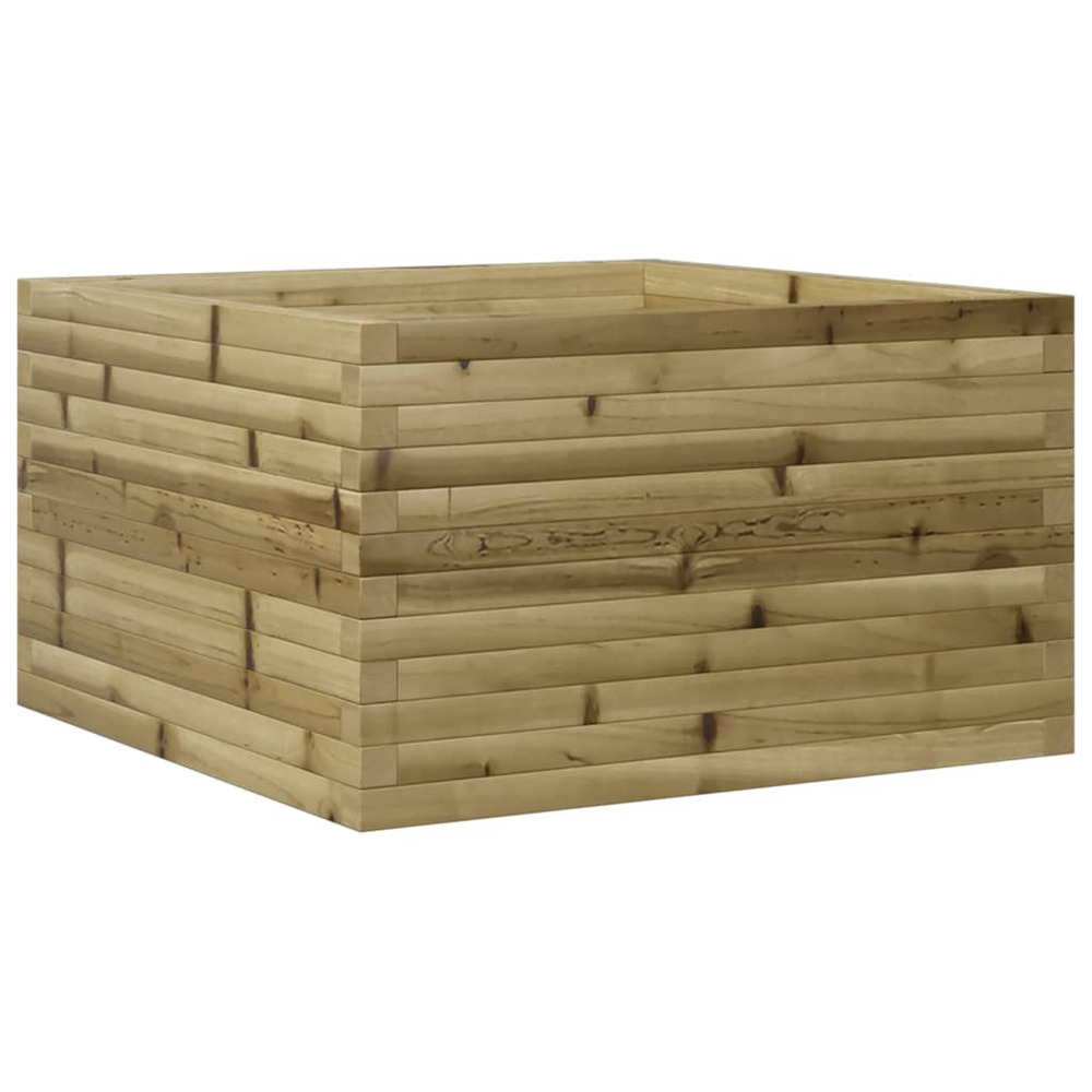 Jardinière d'extérieur 80x80x45,5 cm bois de pin imprégné