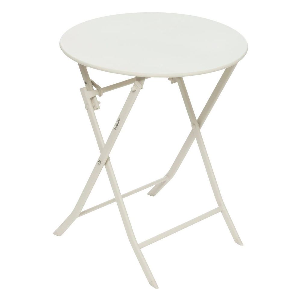 Table de jardin pliante ronde 