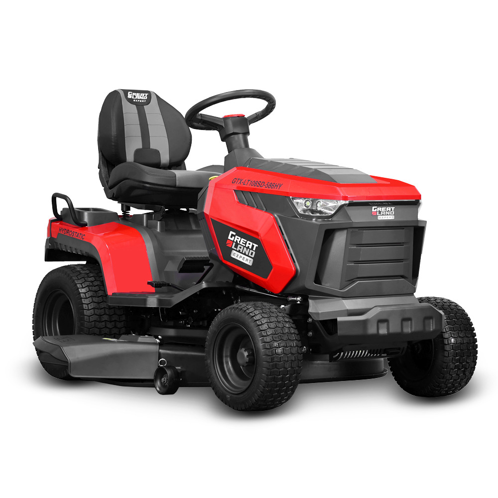 Tracteur tondeuse éjection latérale 546cc - largeur de coupe 108cm - boîte hydro