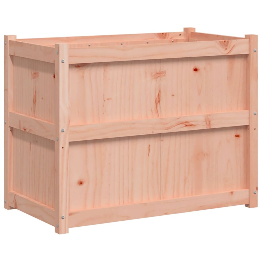 Jardinière d'extérieur 90x50x70 cm bois massif douglas