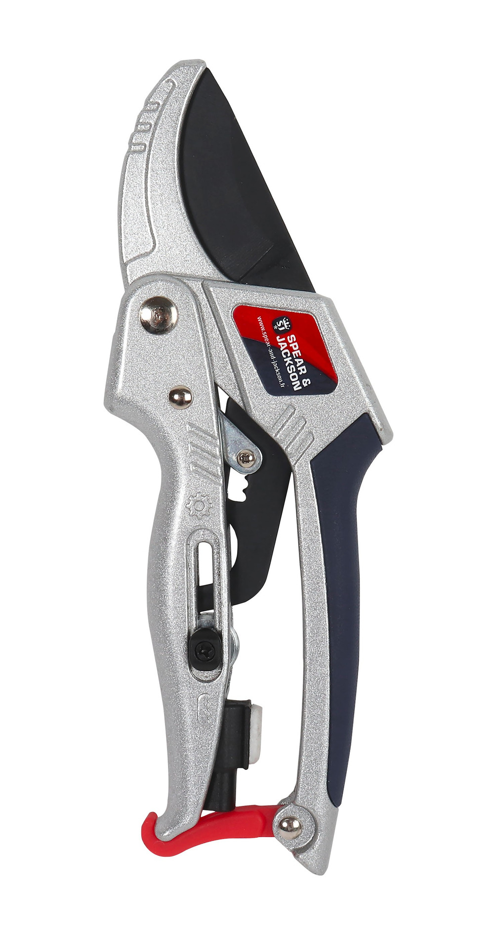 Sécateur à crémaillère 2 en 1 avec accessoires