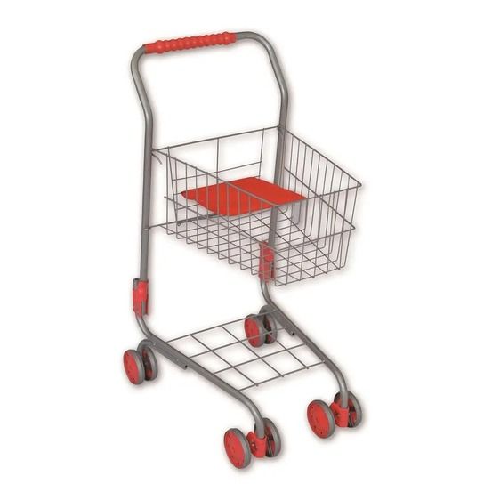 Chariot d'épicerie en métal