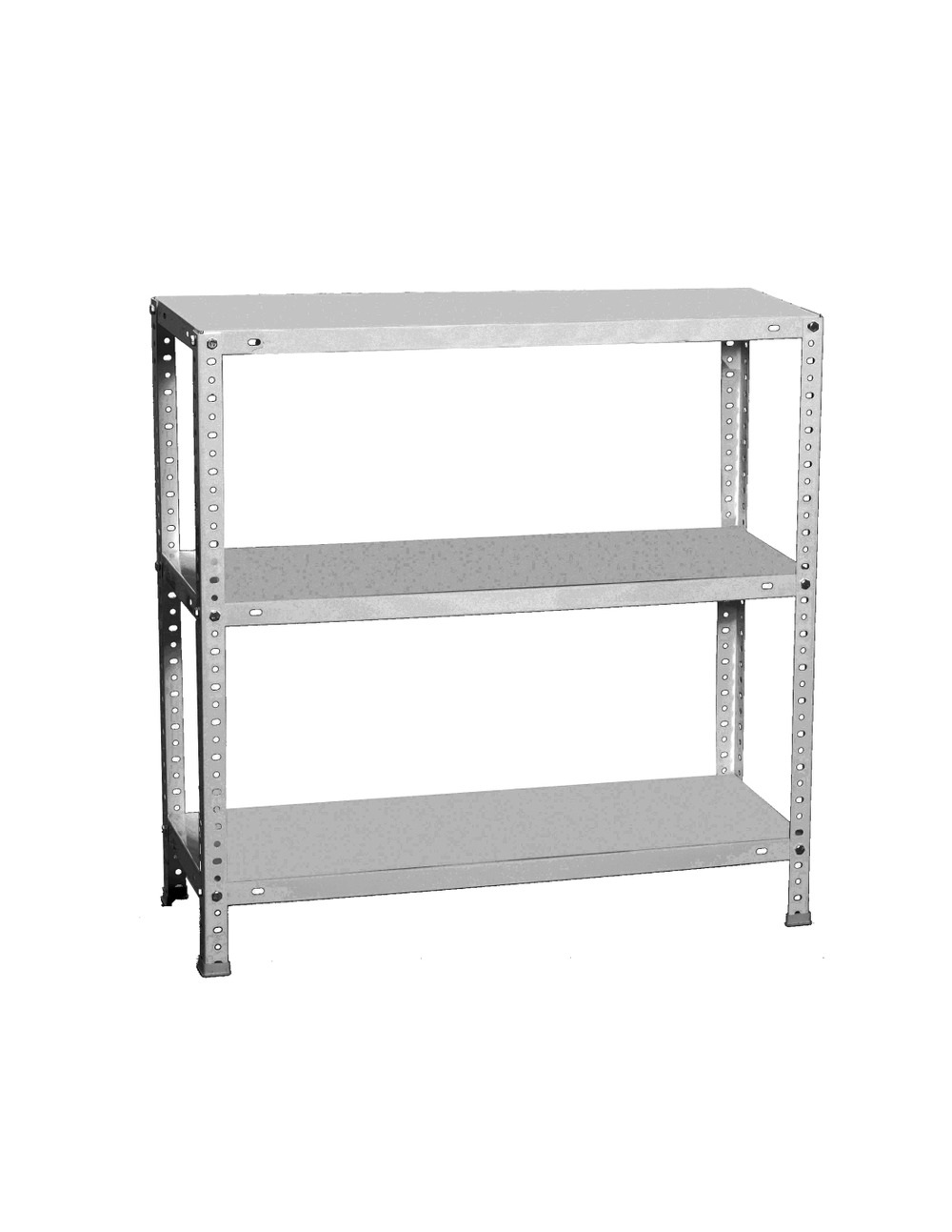 Etagère légère avec vis comfort 3/400 900 gris gris 900x900x400 - simonrack