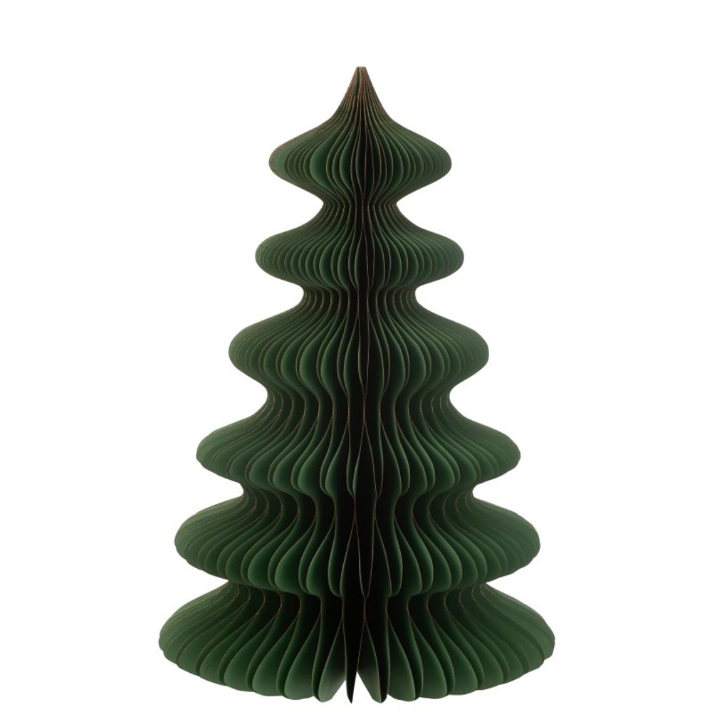 SUSPENSION SAPIN EN PAPIER VERT D'EAU : Déco sapin