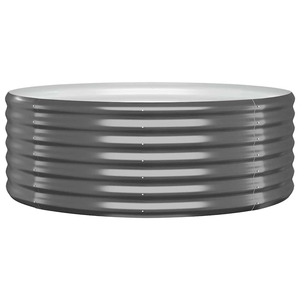 Lit surélevé de jardin acier galvanisé anthracite
