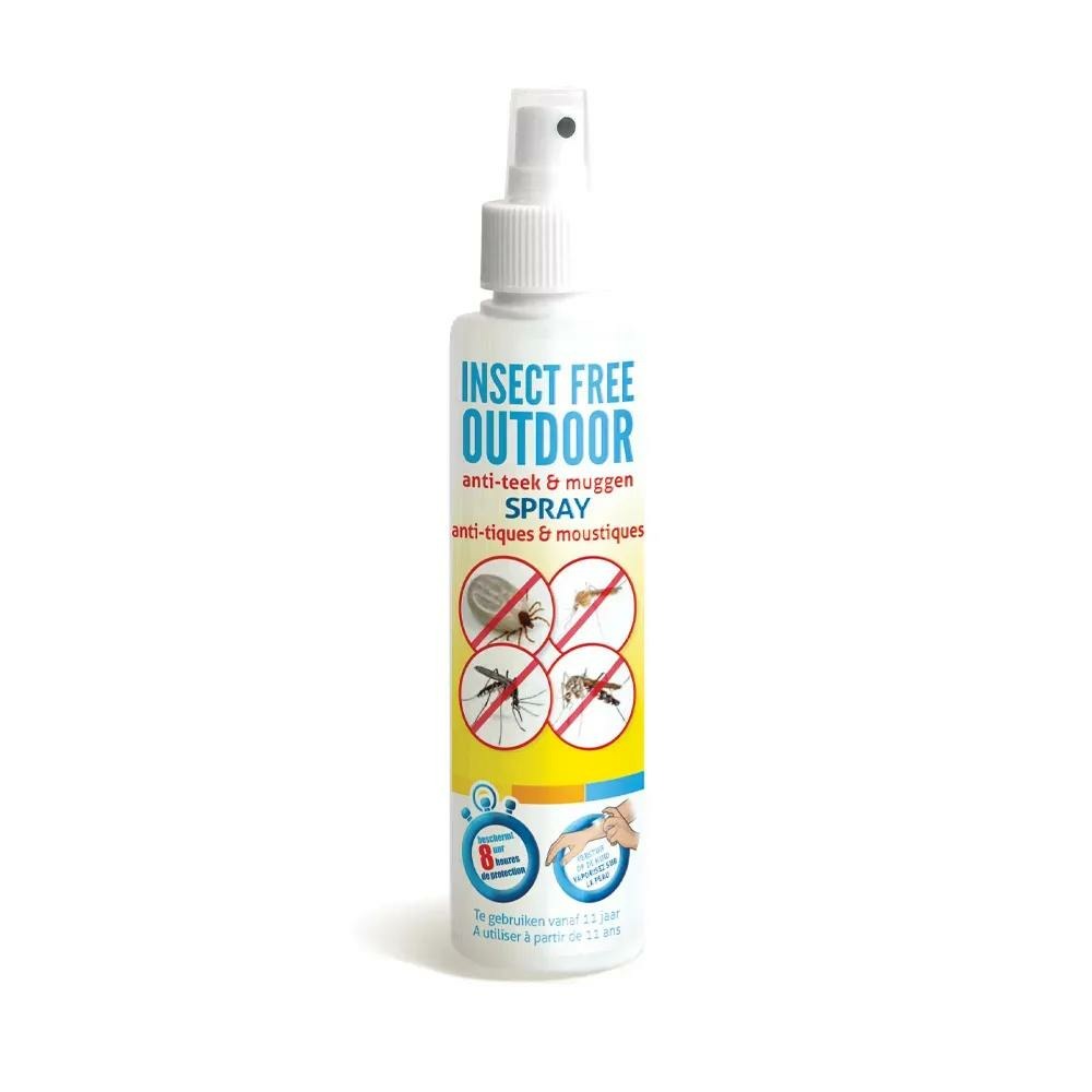 Spray anti-tiques et anti-moustiques bsi pour adulte 200ml