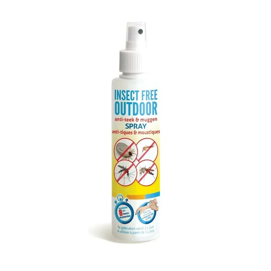 Spray anti-tiques et anti-moustiques bsi pour adulte 200ml