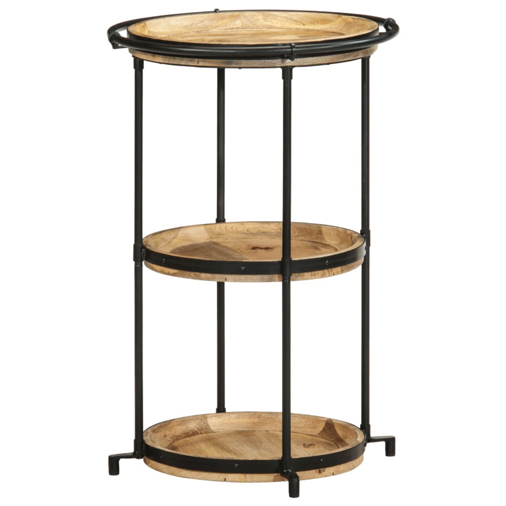 Table d'appoint ø55x83 cm bois de manguier massif