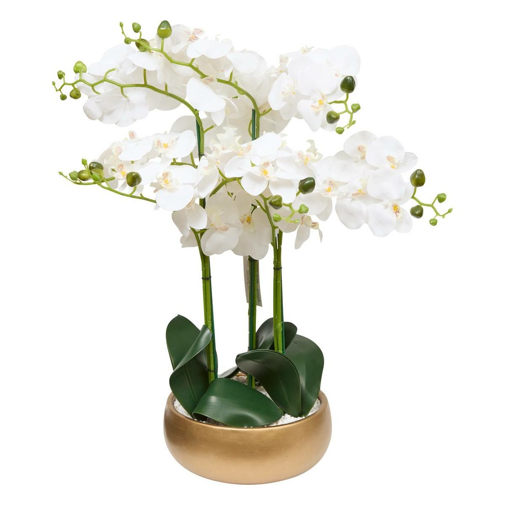 Fleurs articielles en pot sanae h65cm