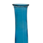 Vase aheli dégradé indigo turquoise verre recyclé 18x118cm