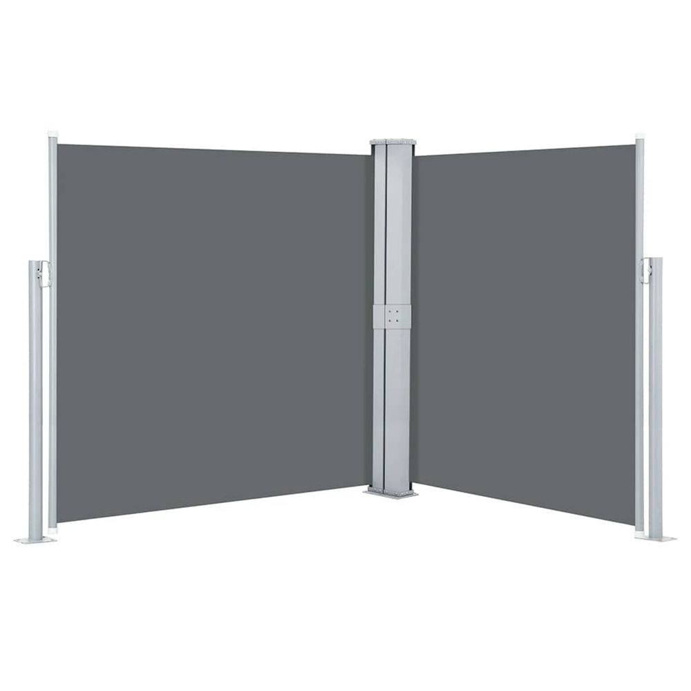Brise vue latéral rétractable Anthracite