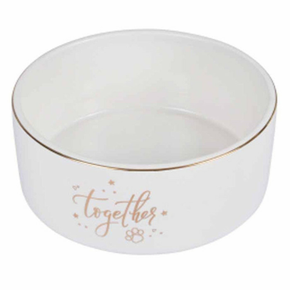 Gamelle pour chien & chat together 16cm blanc