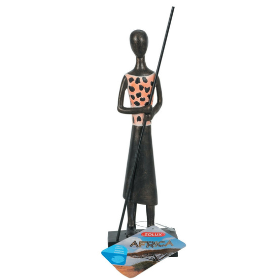 Décoration africa gardien taille l. Aquarium.