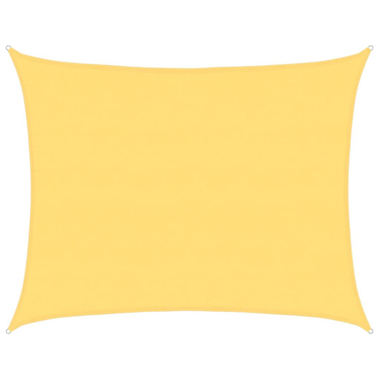 Voile d'ombrage 160 g/m² beige 6x8 m pehd