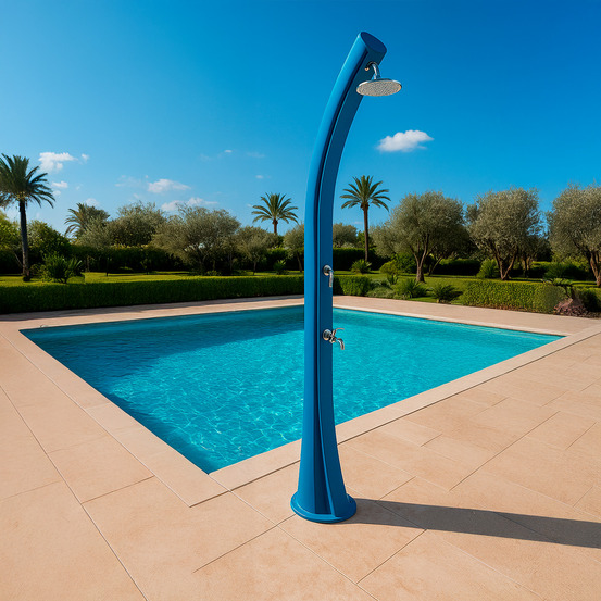 Douche solaire 40l ecologique sans electricite ni installation lourde rioxxl