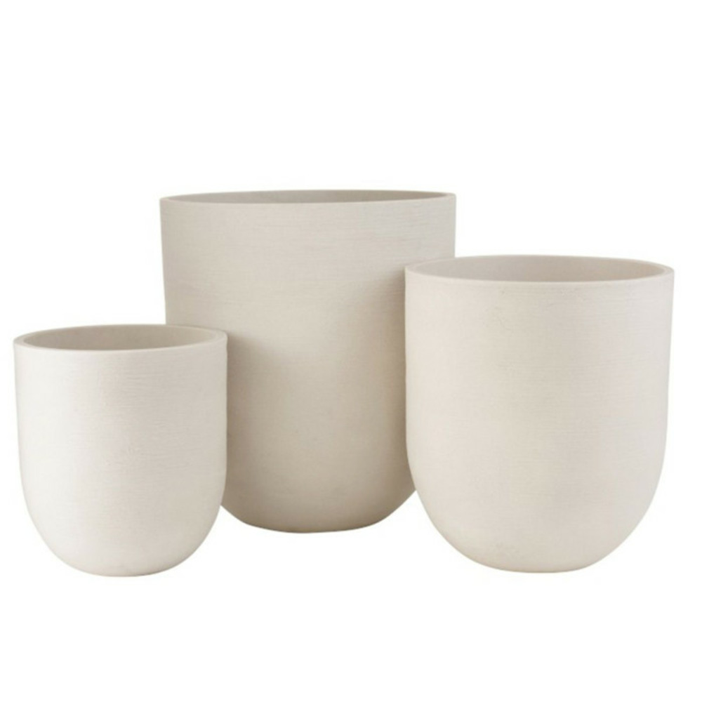 Lot de 3 vases en céramique 