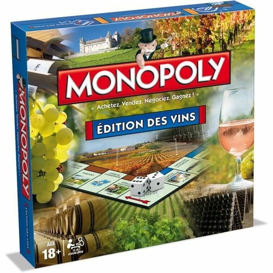 Monopoly - des vins - jeu de societé -