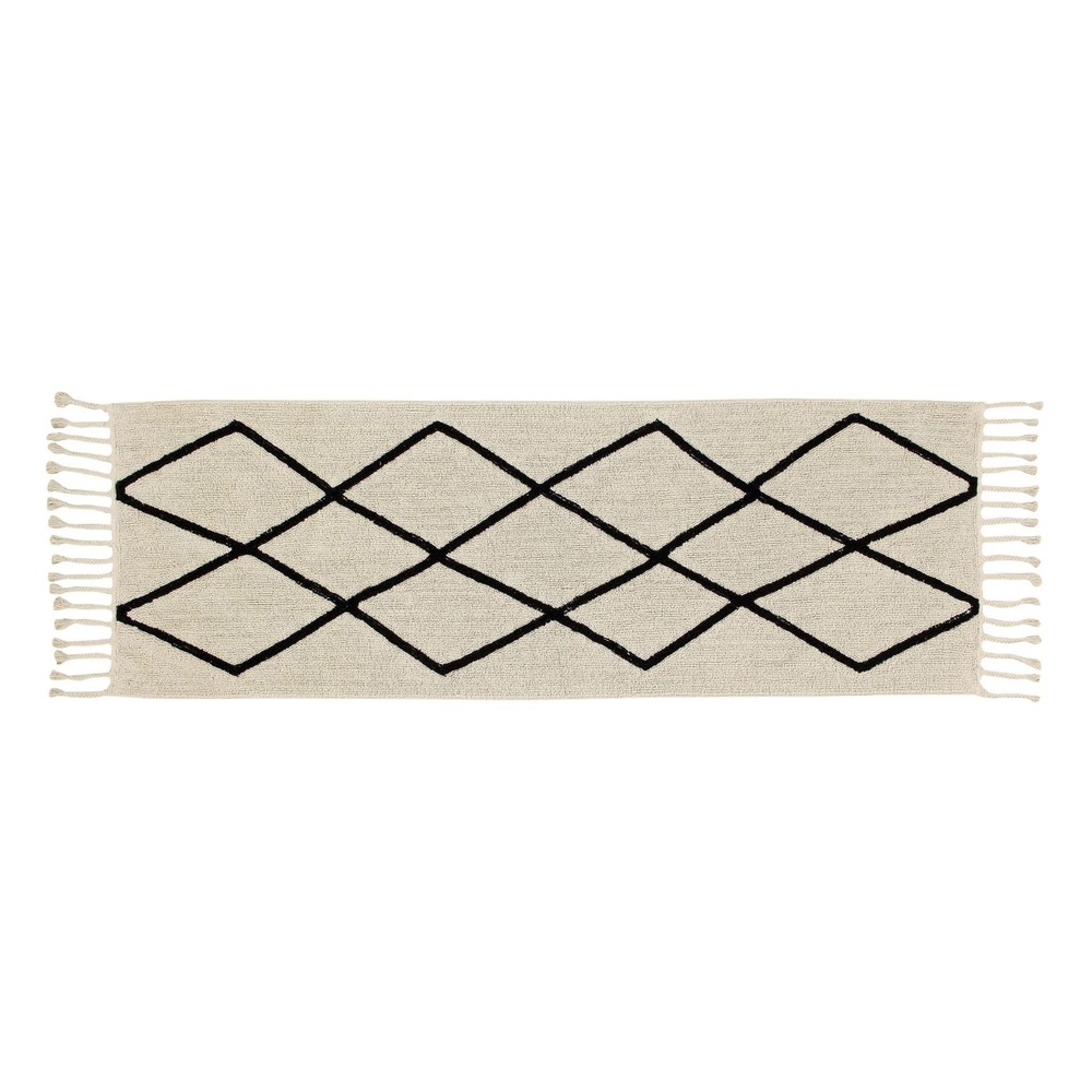 Lorena canals - tapis de couloir lavable bereber beige