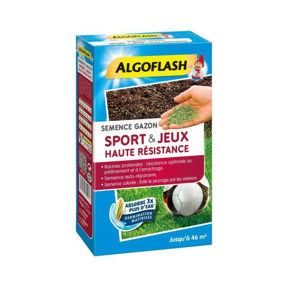 Algoflash - gazon haute resistance 1kg