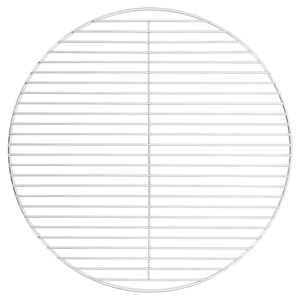 Grille de barbecue ronde ø50 cm acier inoxydable 304