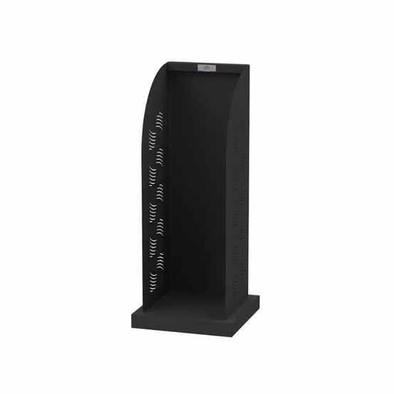 Range-bûches verticale - essentiel - h.95 cm - noir - origine france