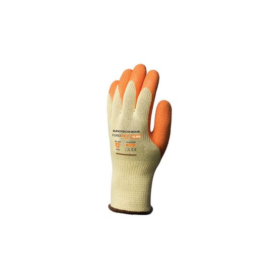Gant latex grip jaune t10 adhérence supérieure et protection robuste - générique