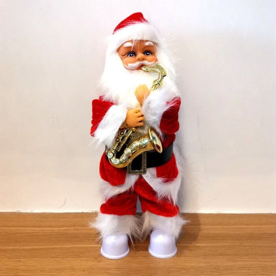Automate de noël - père noël avec sa cloche