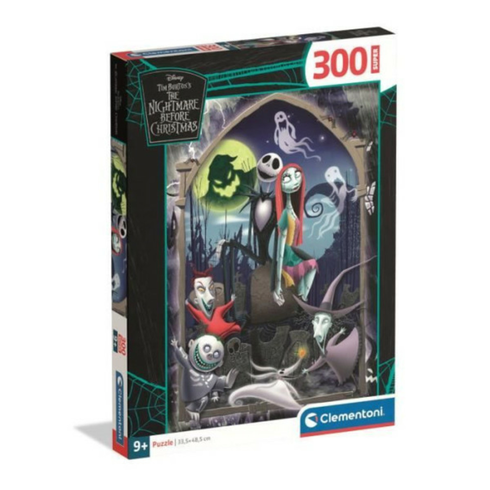 Clementoni - 300 pieces super - l'étrange noël de mr jack