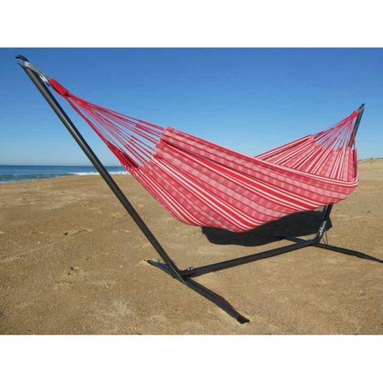 Support hamac inka l avec poligono rouge