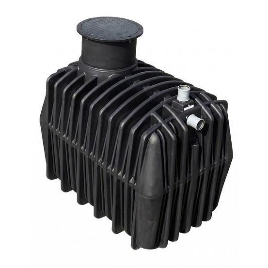 Cuve de stockage d'eau enterrée horizontale 5000l