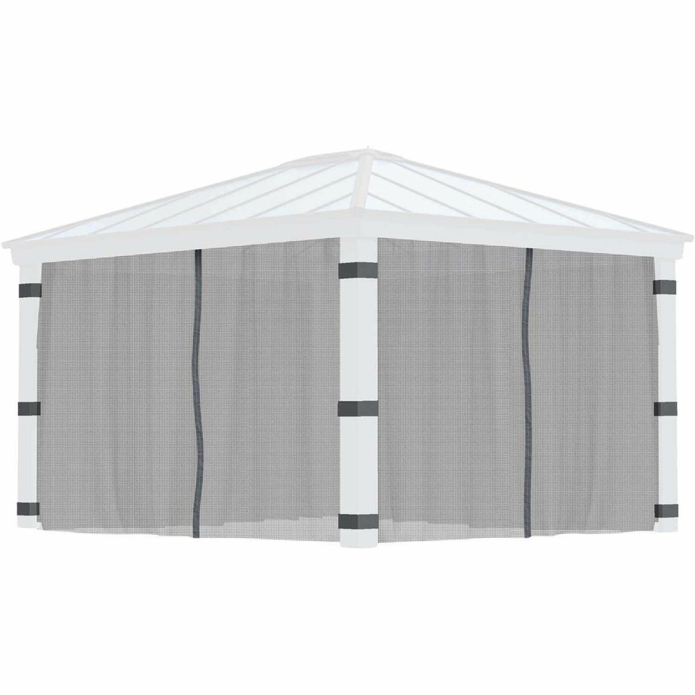 Moustiquaires pour tonnelle de jardin dallas pour tonnelle 4 x 2 m