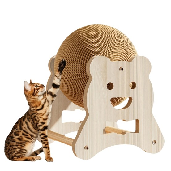 Jouet griffoir boule pour chat 17.8*16*20.5cm