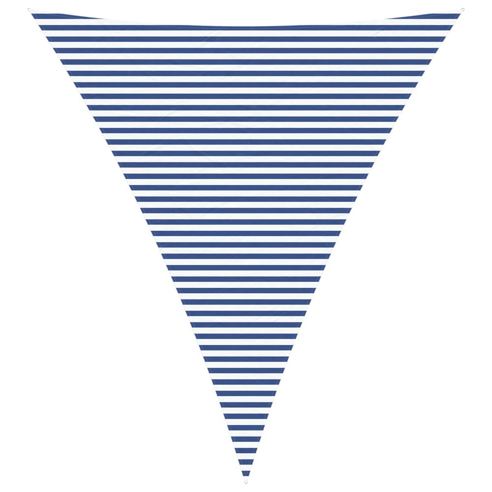 Voile d'ombre triangulaire 5 x 6 x 6 m 100 % polyester oxford