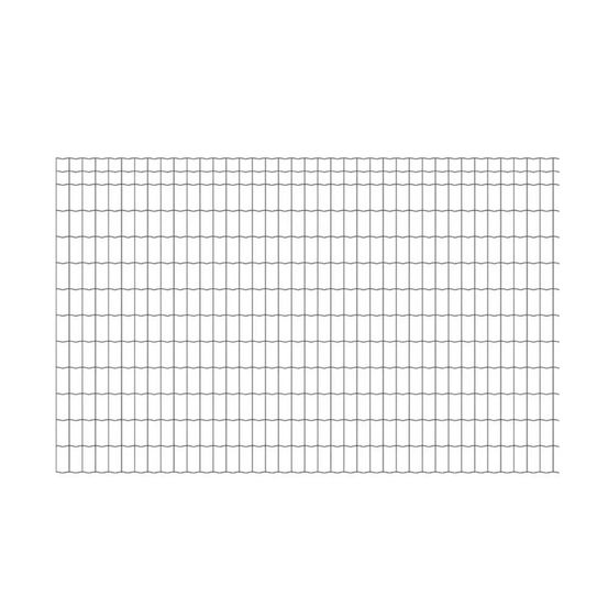 Rouleau 20 m grillage soudé pvc - maille 100x50mm - fil 2,1mm - hauteur 1,20 m
