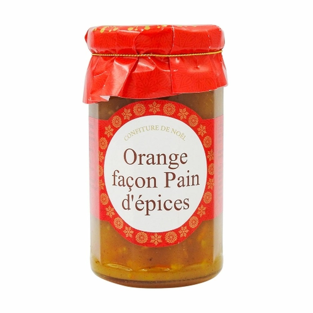 Confiture orange façon pain d'épice - confiture de noël