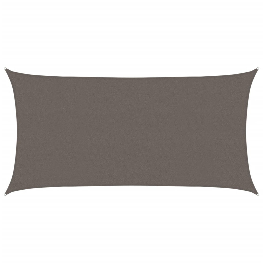 Voile d'ombrage 160 g/m² anthracite 2,5x4,5 m pehd