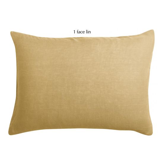 Taie d'oreiller linco gold 50 x 75 cm