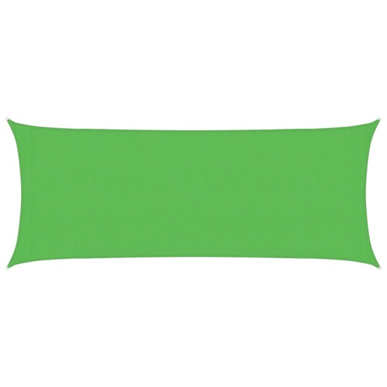 Voile d'ombrage 160 g/m² vert clair 2x5 m pehd