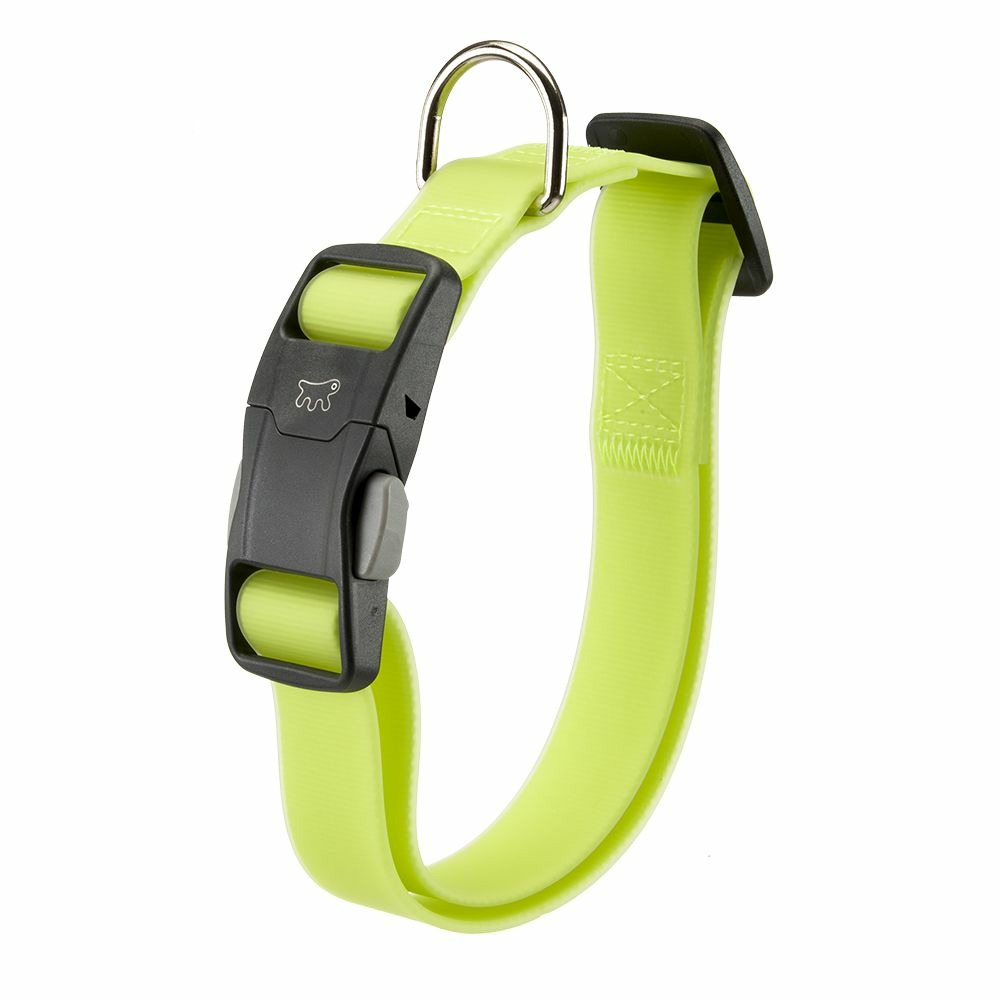 Collier pour chiens evolution c16/32 avec boucle magnétique, hypoallergénique, lavable, vert