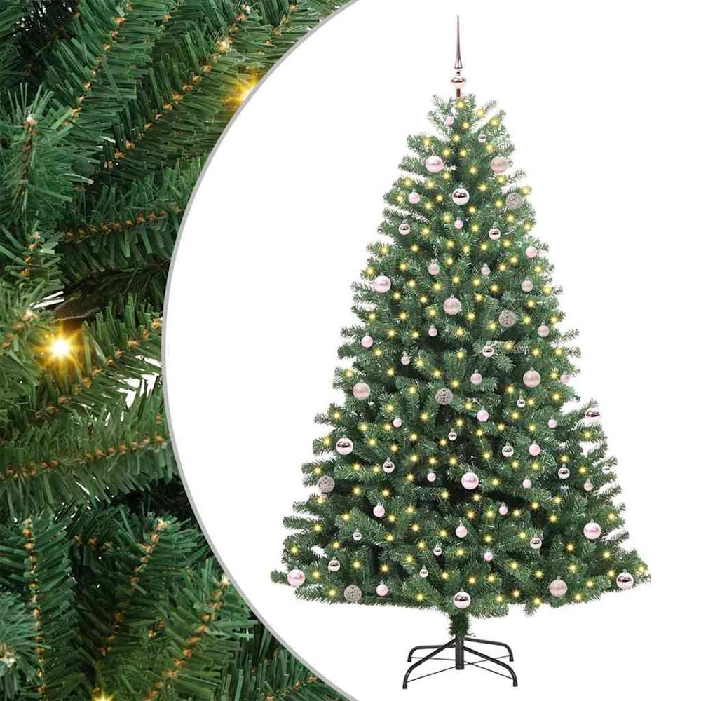 Sapin de noël artificiel à branches articulées vert 240 cm
