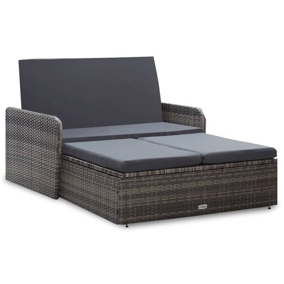 VIDAXL SALON DE JARDIN 2 9-(918989)