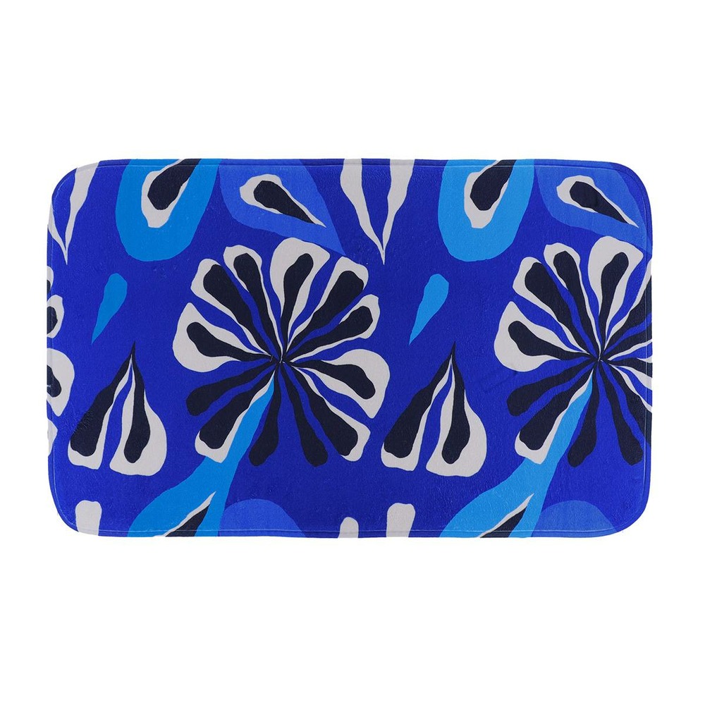 Tapis microfibre imprime 45x75 cm - signature